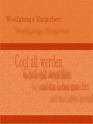 cover image of Cool alt werden